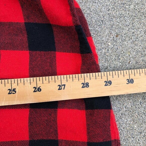 CLUB ROOM Lumberjack Flannel Shirt 2XL Men's Red Long Sleeve Button Down Top - Picture 2 of 7
